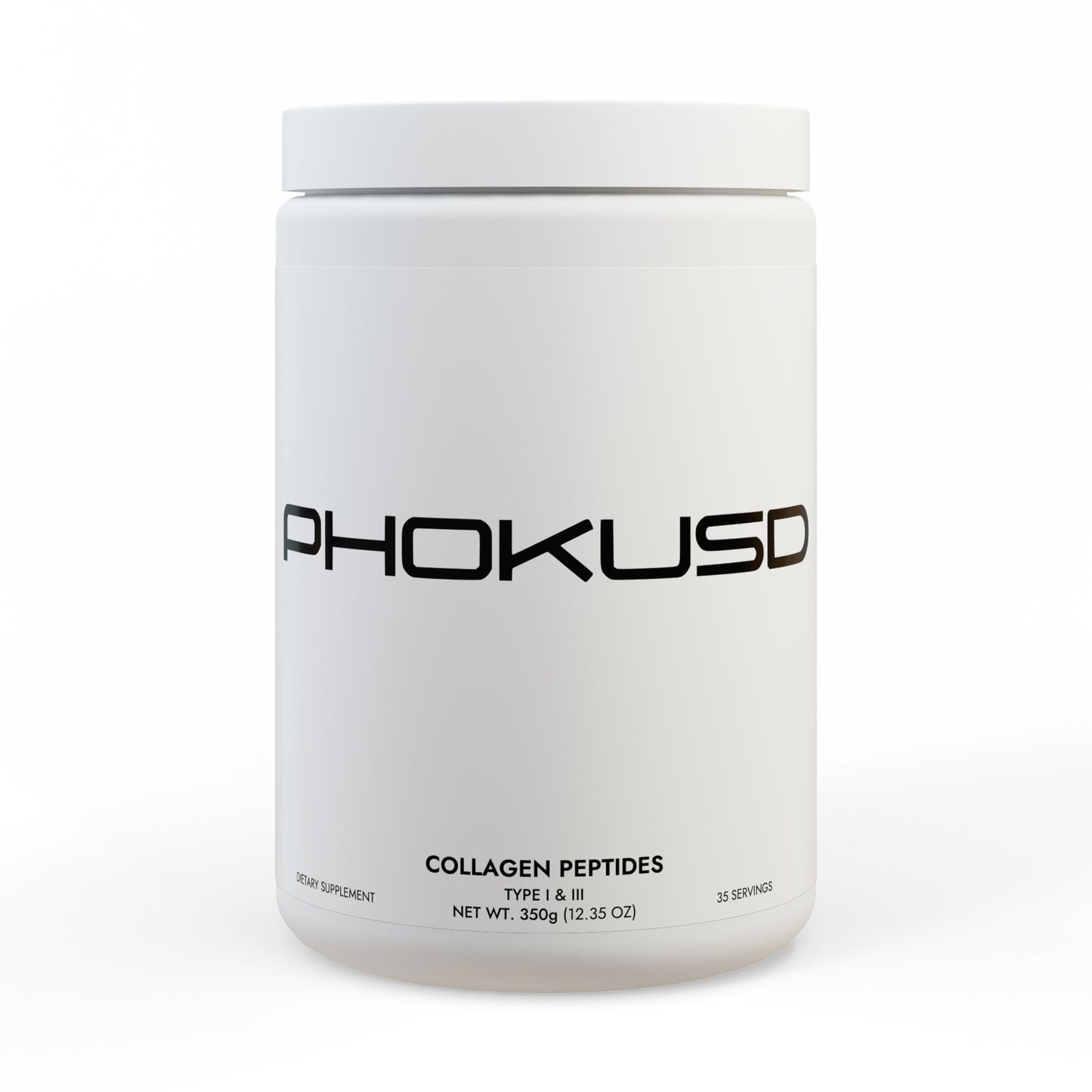 Collagen Peptides Type I & III Supplement (350g, 12.3oz)