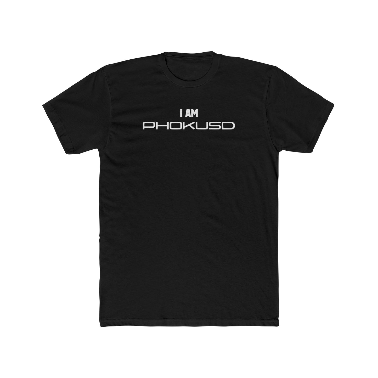 Motivational Tee Shirt - 'i am Pokusd' - Unisex Cotton Crew Tee
