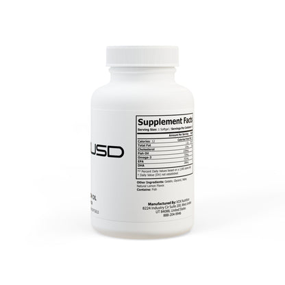 Omega 3 Fish Oil Supplement (60 Softgels)