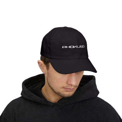 PHOKUSD Dad Cap — Distressed Logo Embroidered Baseball Hat