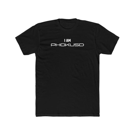 Motivational Tee Shirt - 'i am Pokusd' - Unisex Cotton Crew Tee