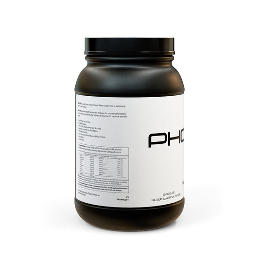 Whey Isolate Protein Supplement (907g, 2lb)