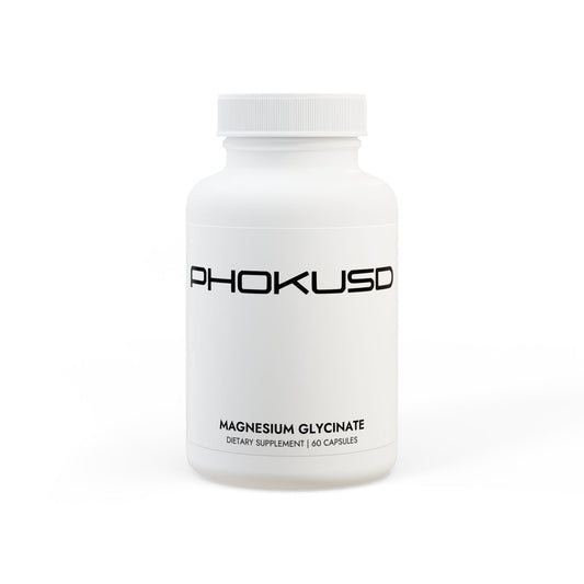 Magnesium Glycinate Supplement (60 Capsules)