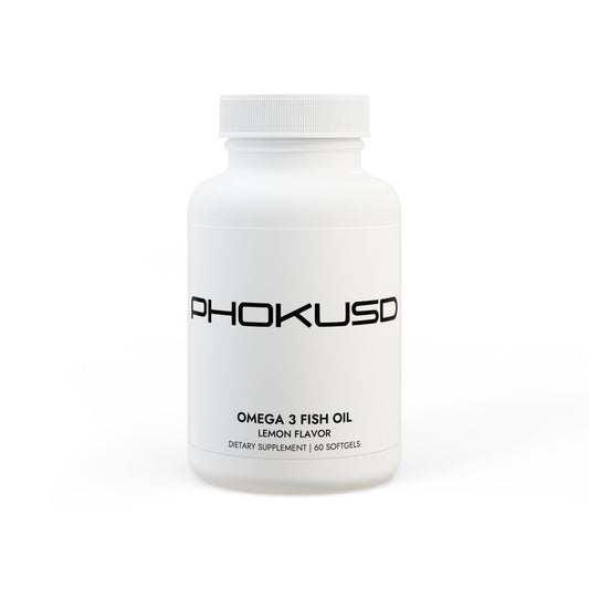 Omega 3 Fish Oil Supplement (60 Softgels)