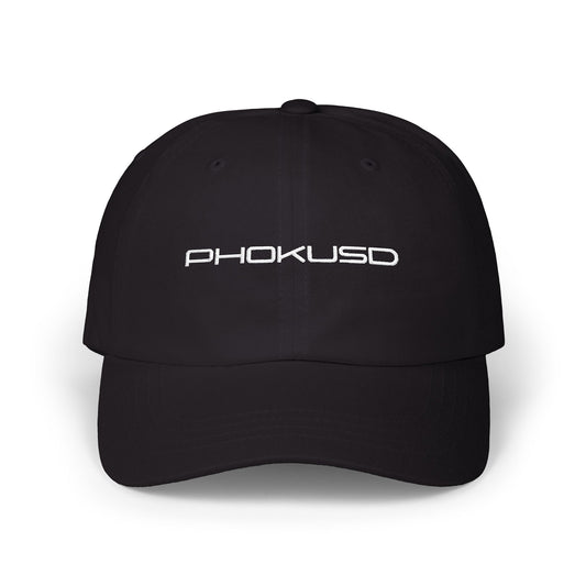 PHOKUSD Dad Cap — Distressed Logo Embroidered Baseball Hat
